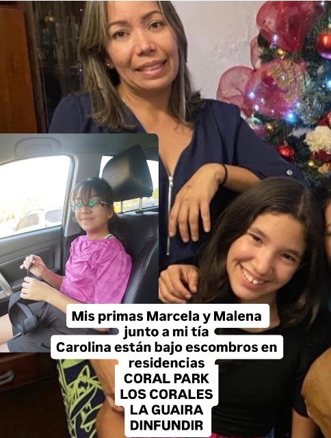 Carolina, Marcela y Malena
