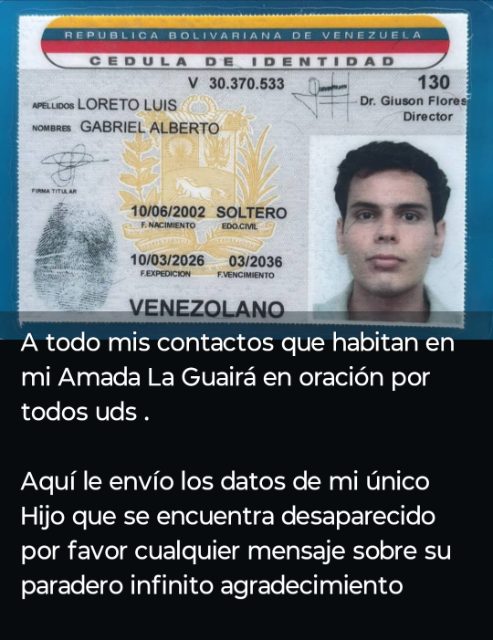 Gabriel Alberto Loreto luis