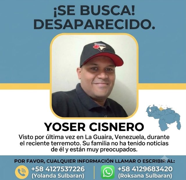 Yoser Cisneros sulbaran