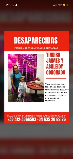 Yindira y Ashleidy coronado