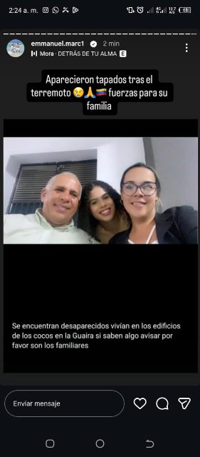 Mirabal Javier/Valeria Mirabal/Ely Martínez
