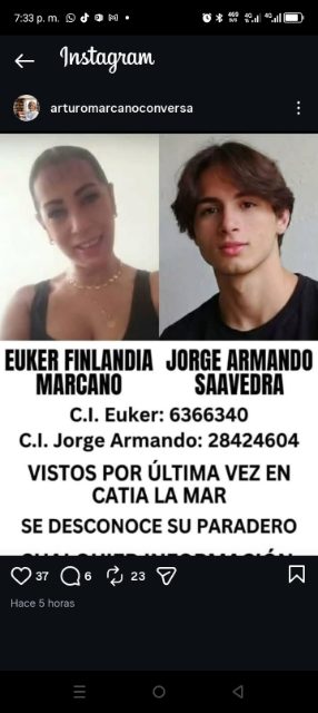 Euker Marcano e hijo