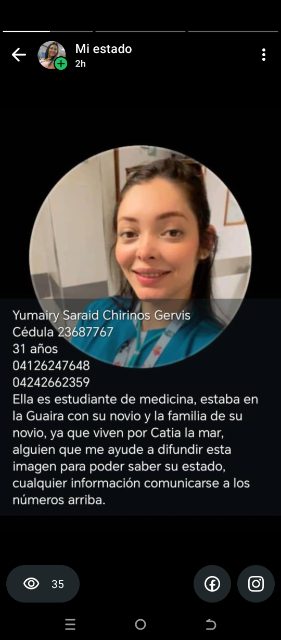 Yumairy Chirinos Gervis