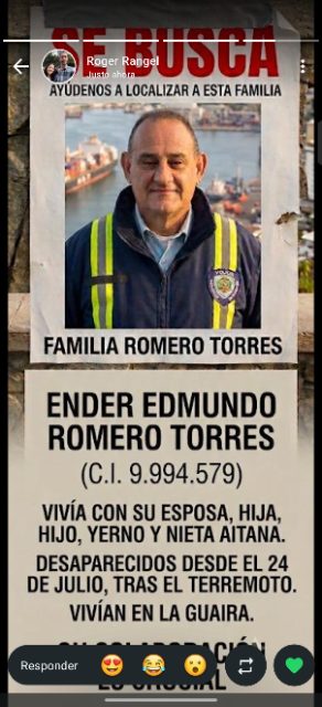 Ender romero y familia romero