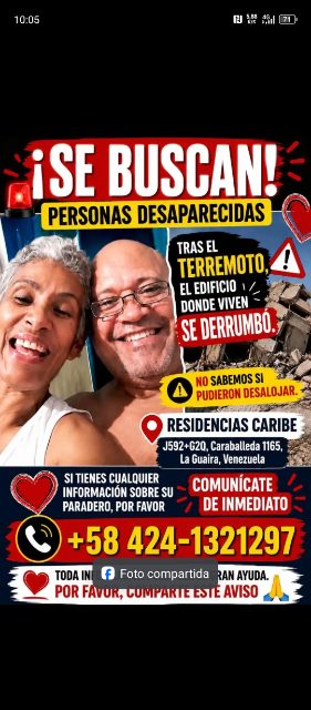 Emma mora y Marcos Piñango