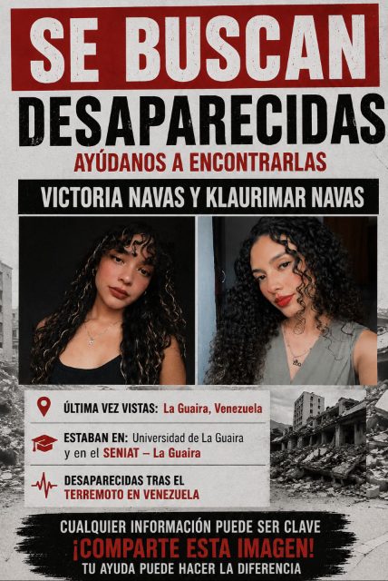 Victoria y Klarimar Navas Sulbaran
