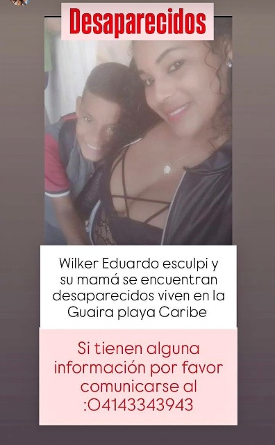 Neryuris Hernández y wilker esculpi