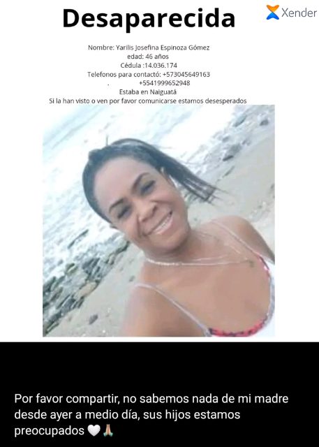 Yarilis Josefina Espinosa Gomez