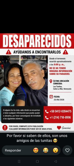 Pedro silva y lisbeth
