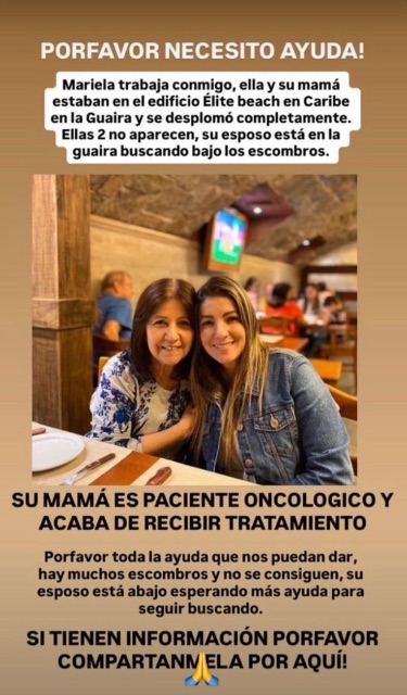 mariela y la mamá