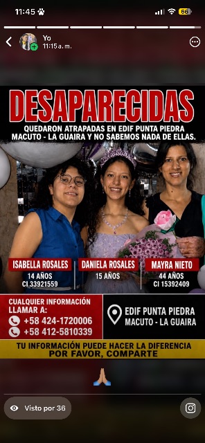 Isabella Rosales, Daniela Rosales, Mayra nieto