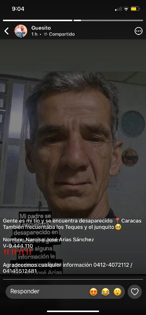 Narciso jose arias Sánchez