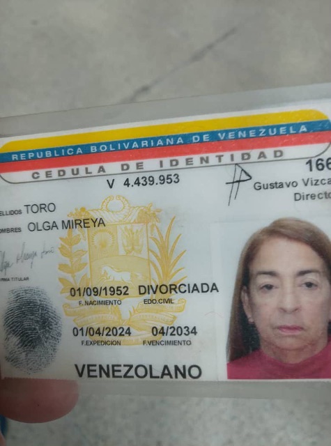 Olga Mireya toro