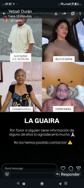 Ender duran y flia