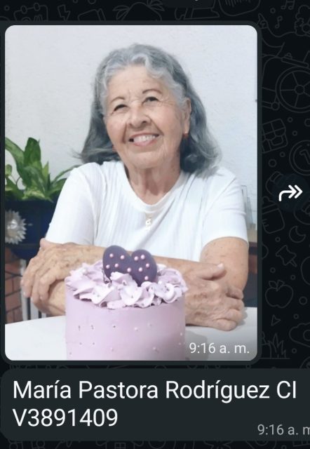 Maria pastora Rodriguez