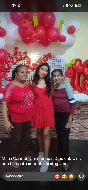 Aloha rojas. Carmen arana y esvelia rojas