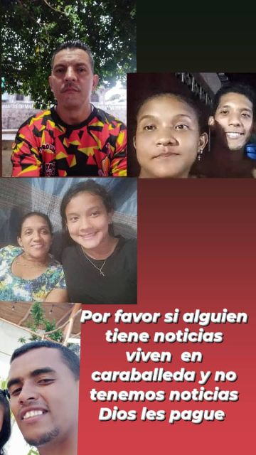Jhonny Castañeda y familia