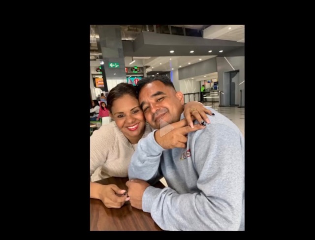 Mileidi Marín y Nelson molina