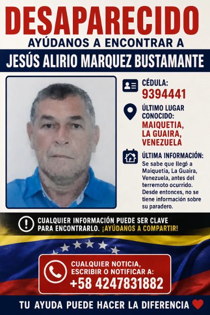 Jesus Alirio Márquez Bustamante