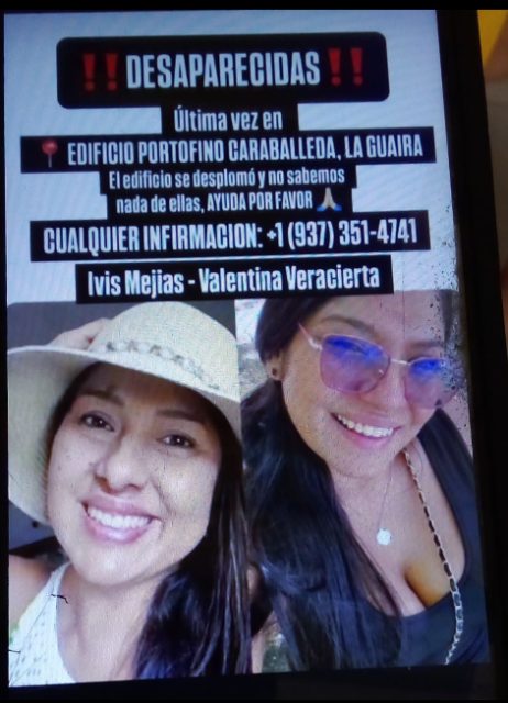 Yvis Mejías y Valentina Veracierta