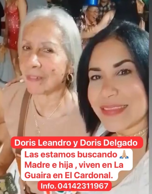 Doris Delgado y Doris Leandro