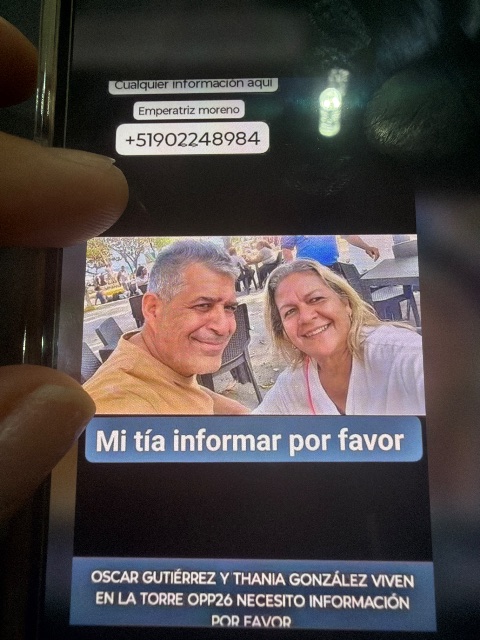 Tania Gonzales y Oscar Gutiérrez