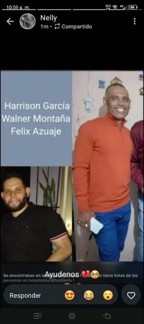 Harrison Garcia, Wilmer Montaña, Felix Azuaje