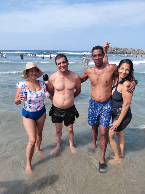 Luzmery,Raúl y Cecilia Medina