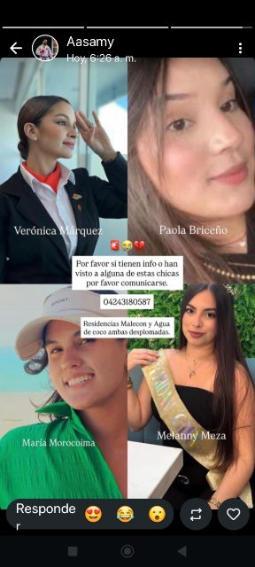 María morocoima, Melany meza