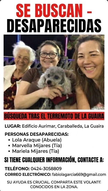 Lola, Marbella y Mariela