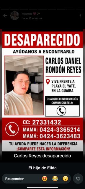 Carlos Daniel Rondón Reyes