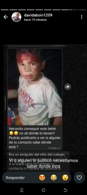 Niño extraviado