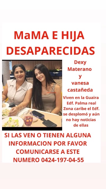 Dexy Materano y Vanesa Castañeda