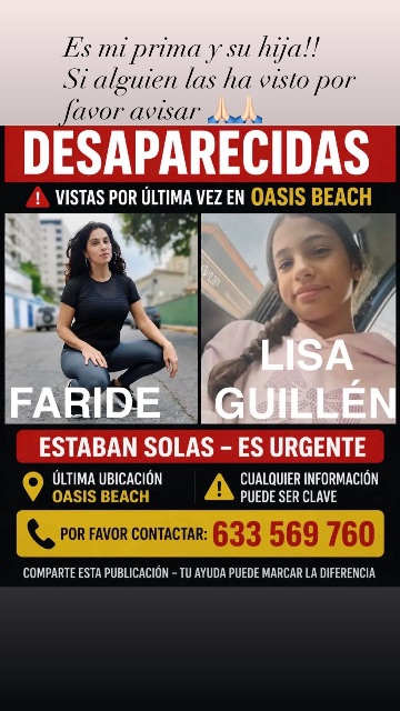 Faride y Lisa Guillén