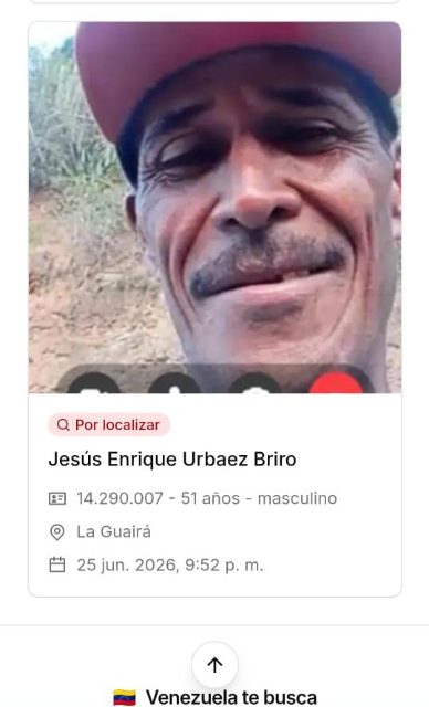 Jesus Enrique urbaez Brito urbaez