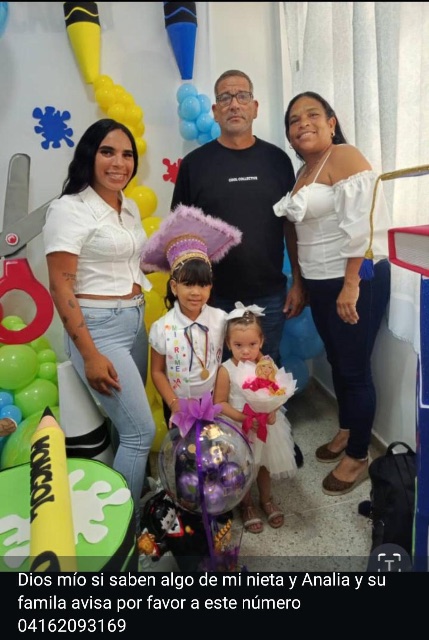 Reischell Andrade y Analia Galindo