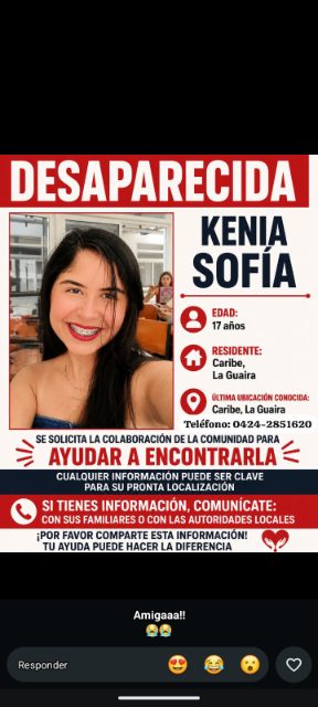 Kenia Sofia dun sangrona