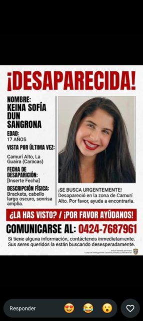 Kenia Sofía dun sangrona