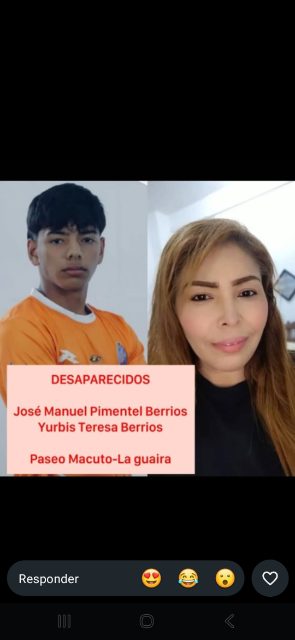 José Manuel Pimentel y yurbis berrios