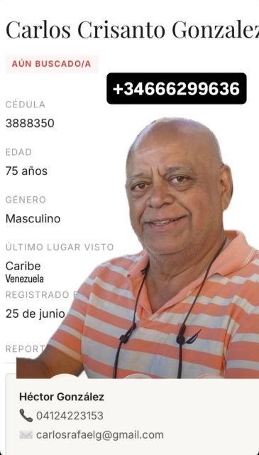 Carlos critanto González