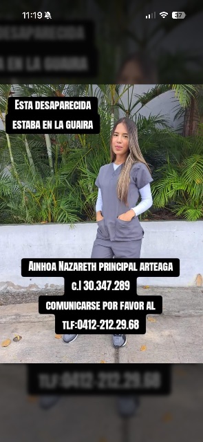 Ainhoa nazareth principal Arteaga