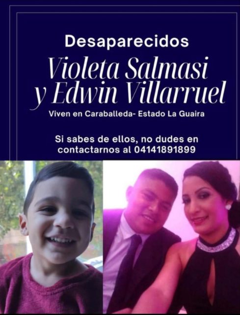 Violeta Salmasi y Edwin Villaruel