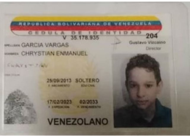 Chrystian Enmanuel Garcia Vargas