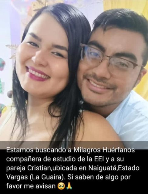 Milagros huerfano