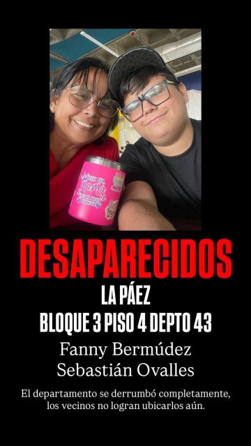 Fanny Bermúdez y Sebastián ovalles
