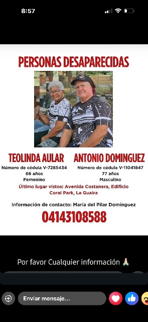 Teolinda y Antonio