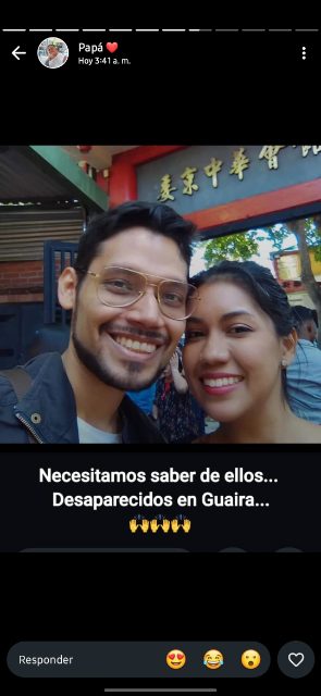 Nayarit Colmenares Chang y Henry Roman Escobar