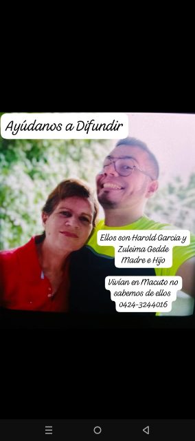 Zuleima Gedde y Harold García