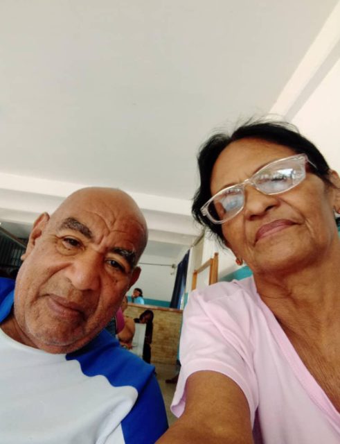 Nuzmila Parica y Hermes Navarro