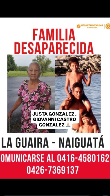 JUSTA Y GIOVANNI GONZALEZ CASTRO